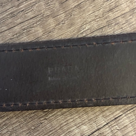 Prada Men’s Leather Belt - Picture 8 of 12